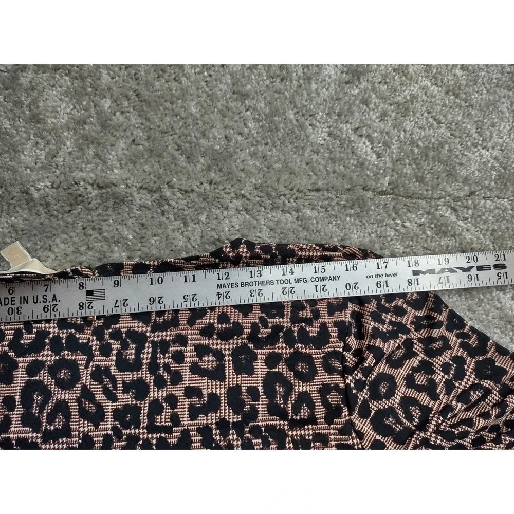 Michael Kors Animal Print  3/4‎ Sleeves Dress Size XL